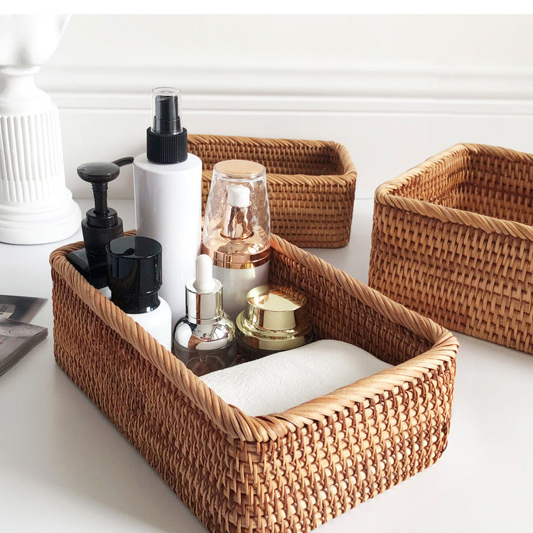 Rattan storage basket Set