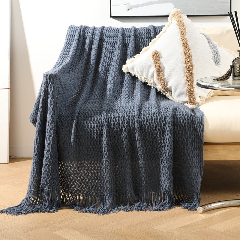 Knitted Small Blanket