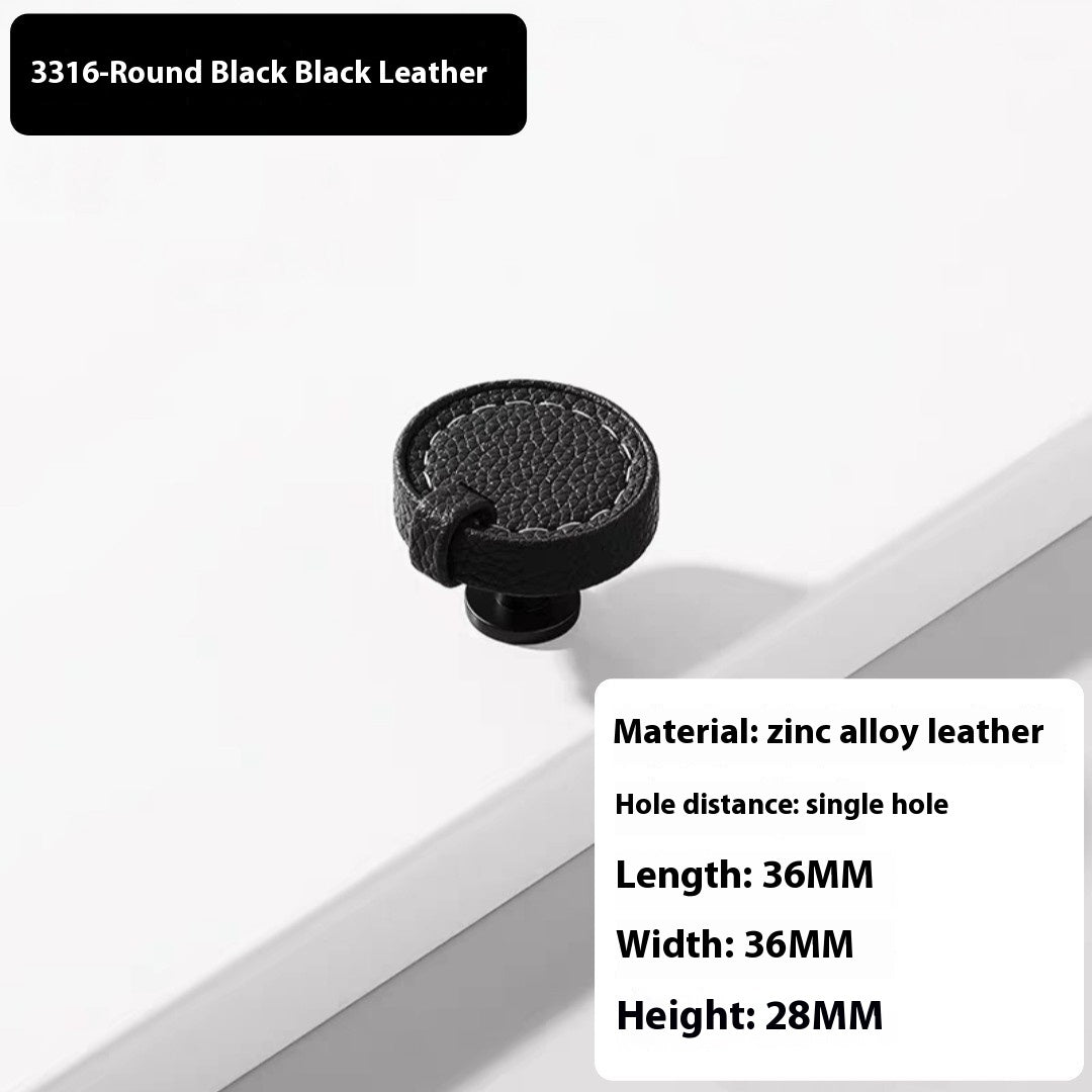 Leather Cabinet Door Handle