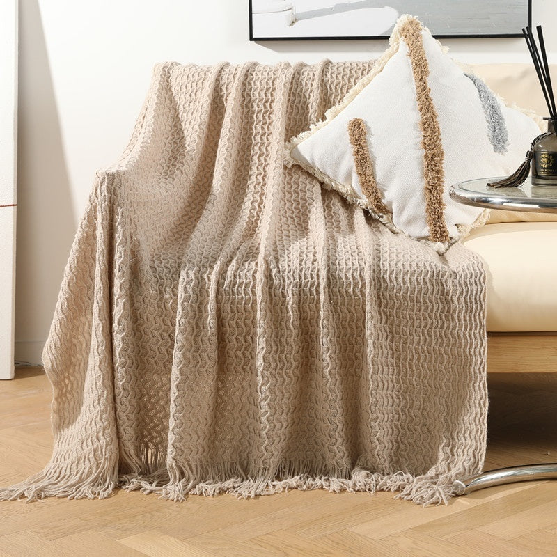 Knitted Small Blanket