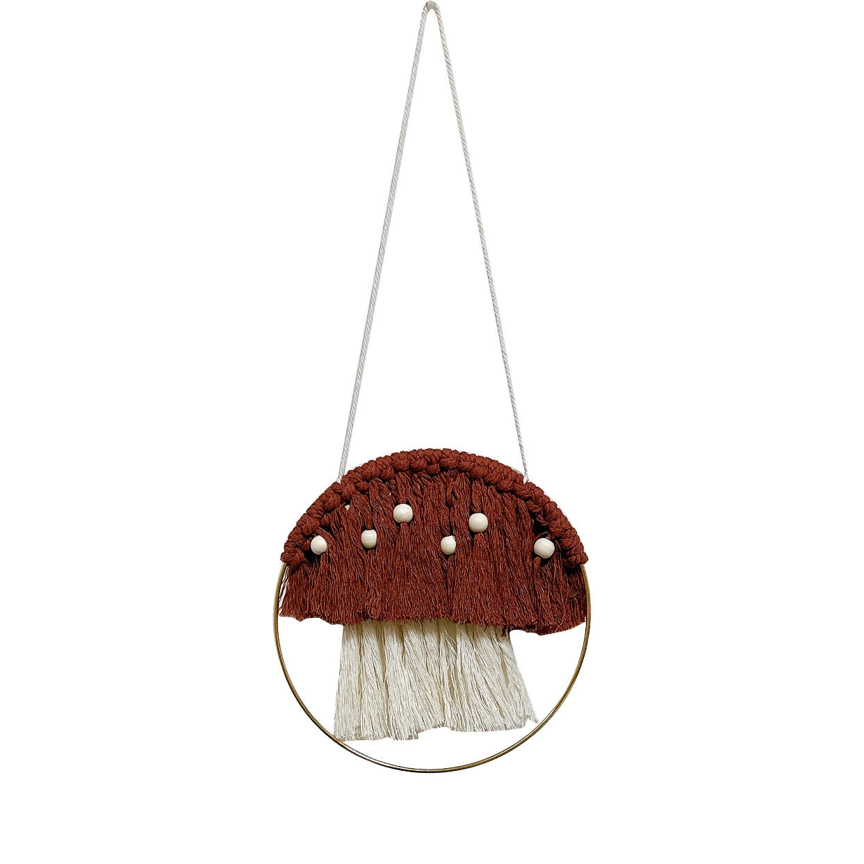 Woven Mushroom tapestry