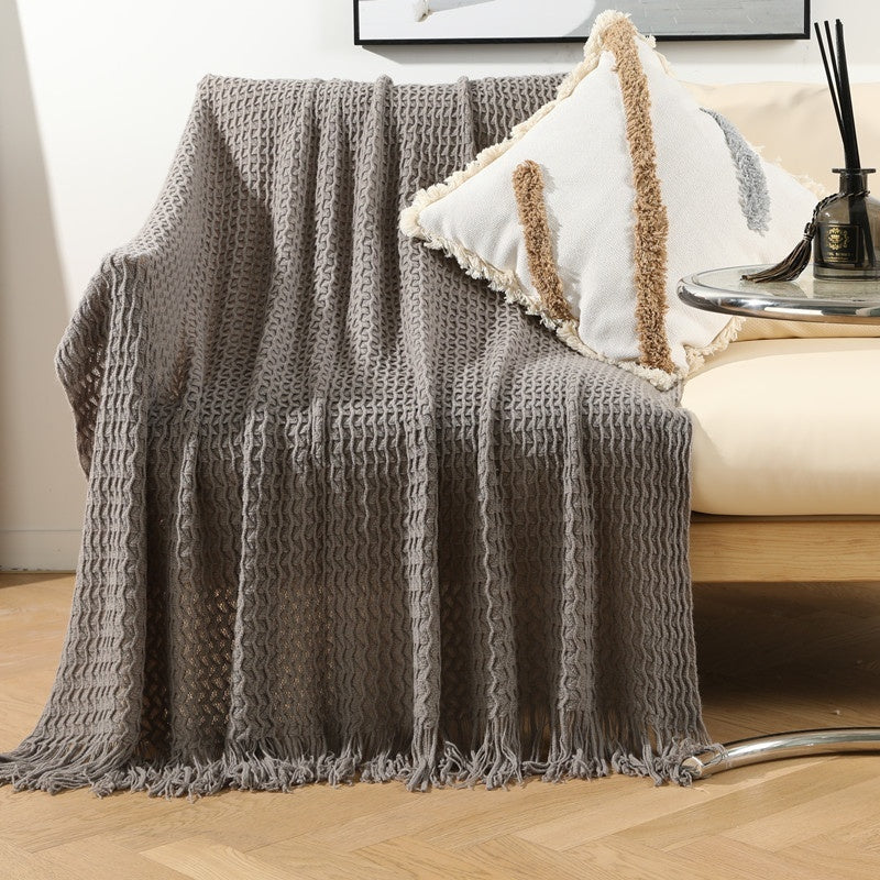 Knitted Small Blanket