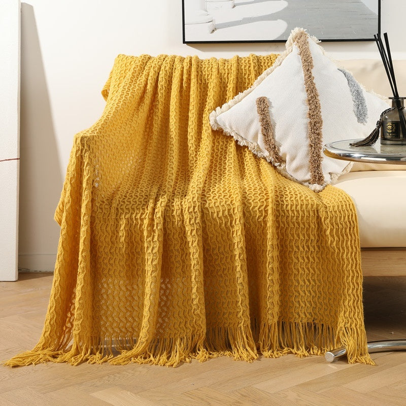 Knitted Small Blanket