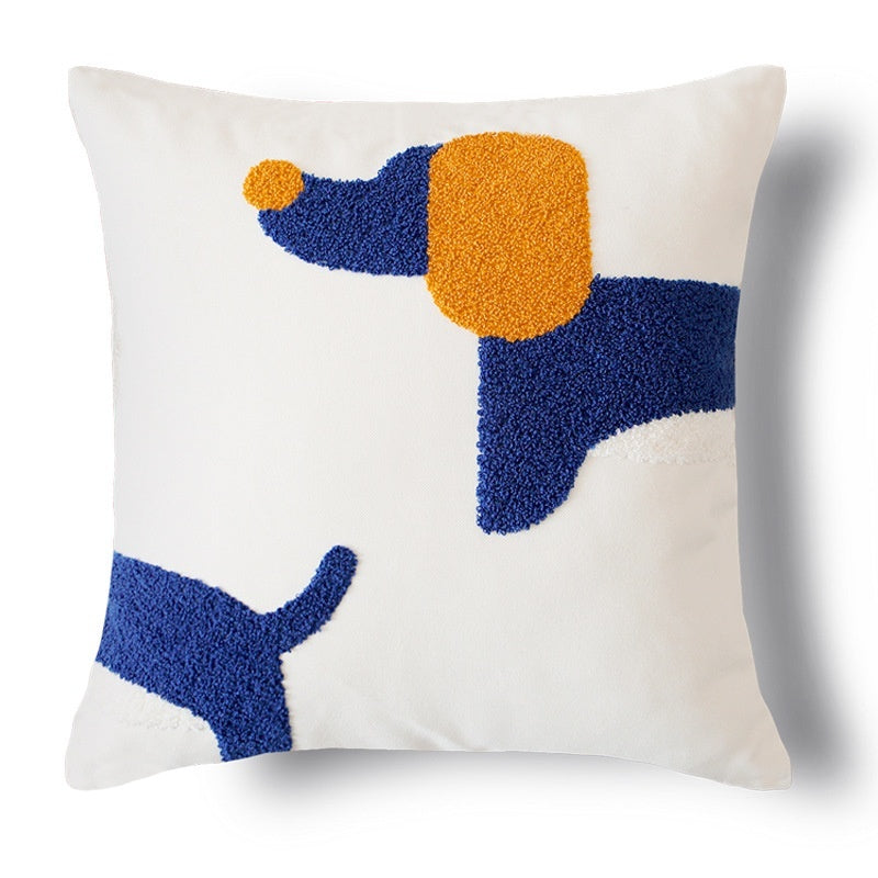Embroidered pillow