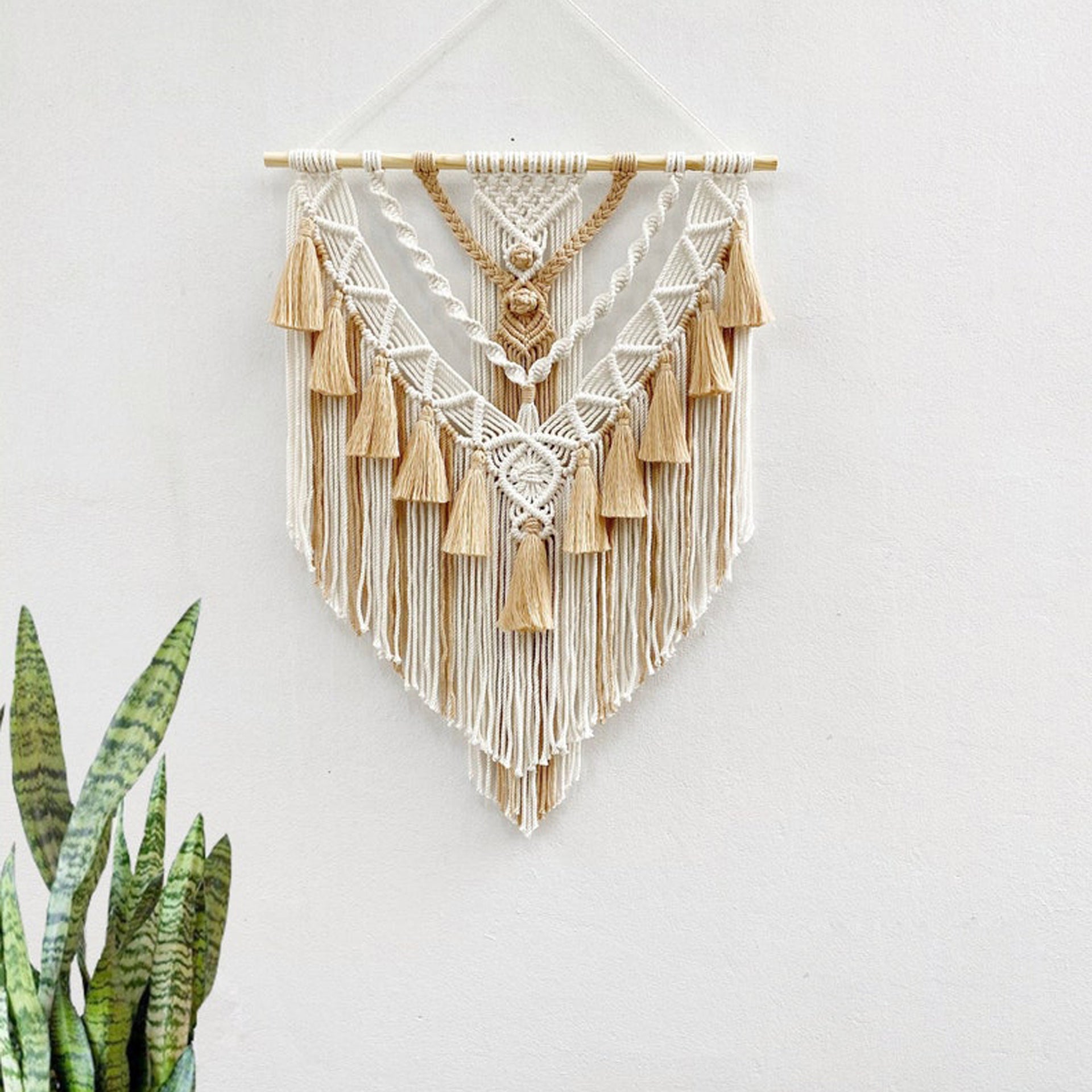 Bohemian Tassels Hand-woven Tapestry