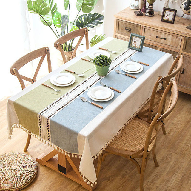 Woven Tablecloth