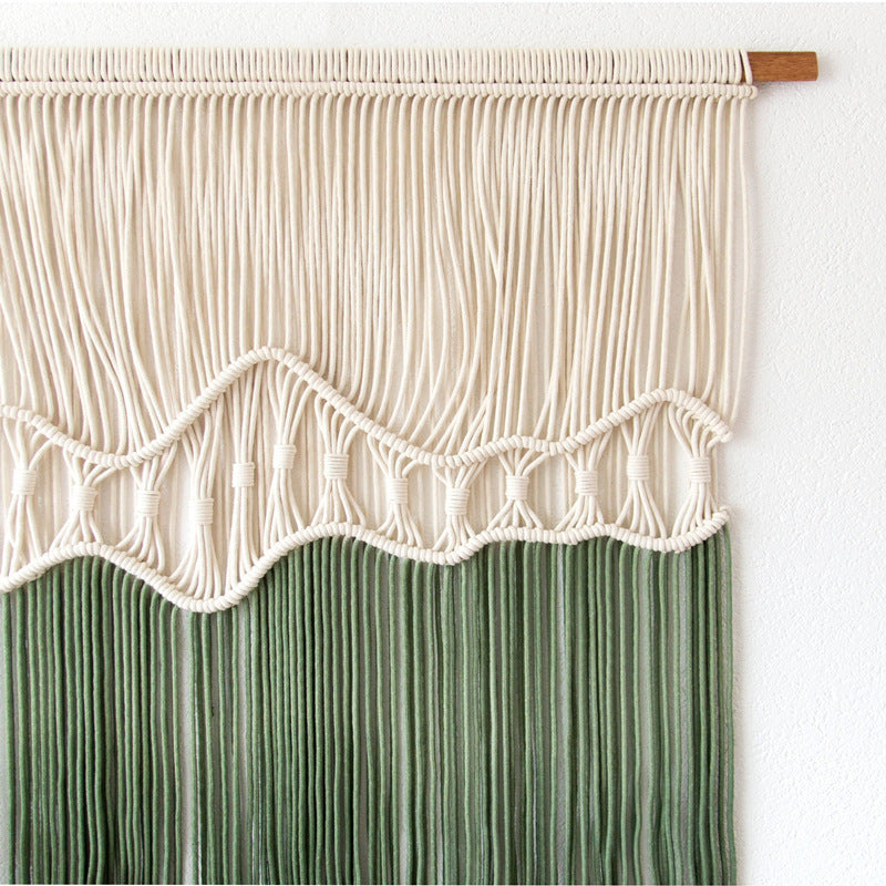 handmade dip dyed tapestry