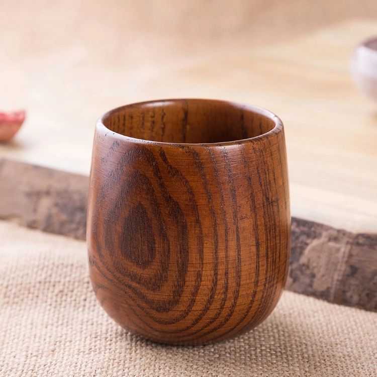 wooden cup