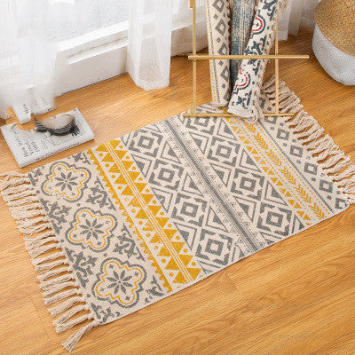 hand-woven carpet
