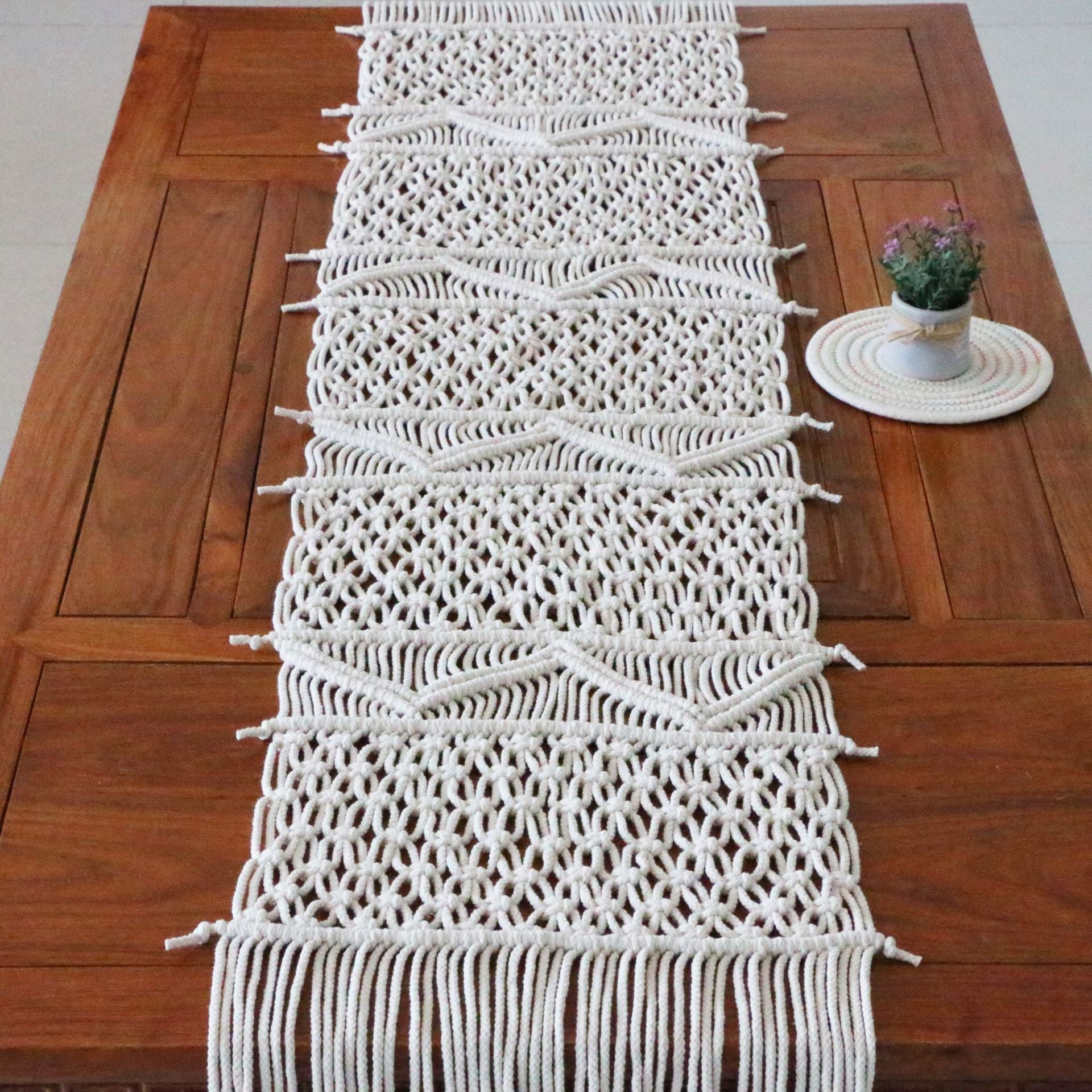 Bohemian Hand-woven Table Runner