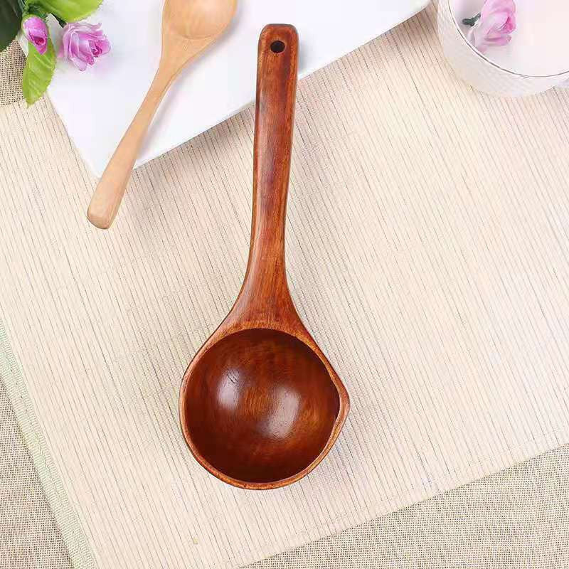 Wooden Scoop With Handle
