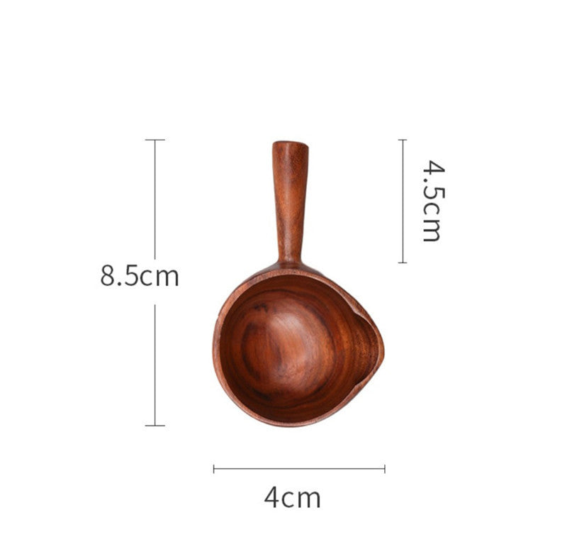 Wooden Scoop With Handle