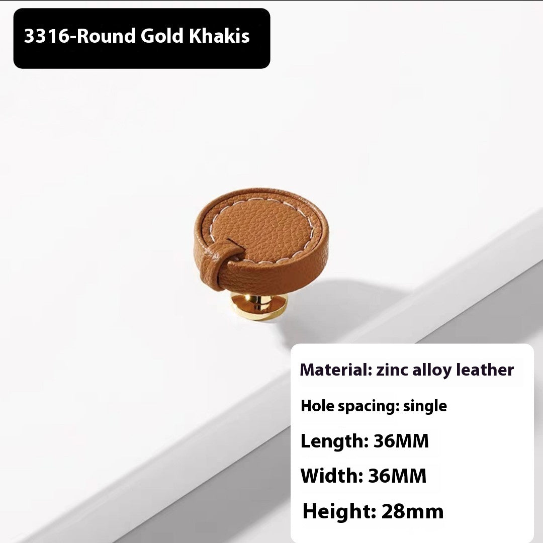Leather Cabinet Door Handle