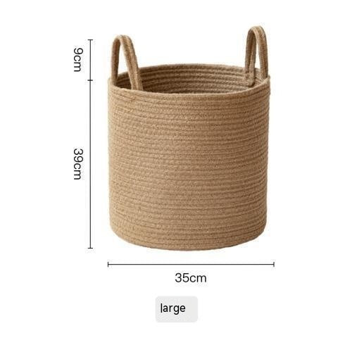 Jute Hand-woven Basket