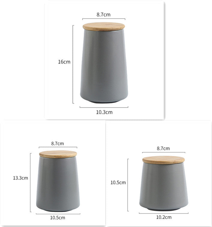 Nordic Ceramic Tank Multigrain Storage