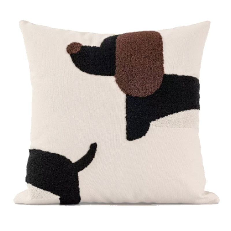 Embroidered pillow