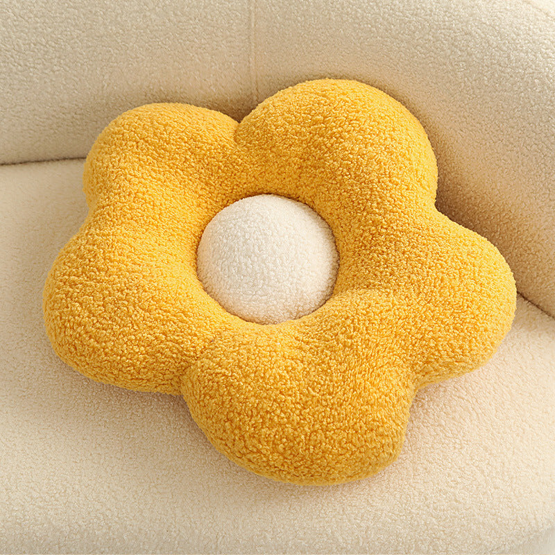 Easy Plush Knotted Donut Flower Pillow