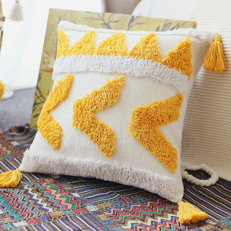 Style modern minimalist pattern waist pillow pillowcase