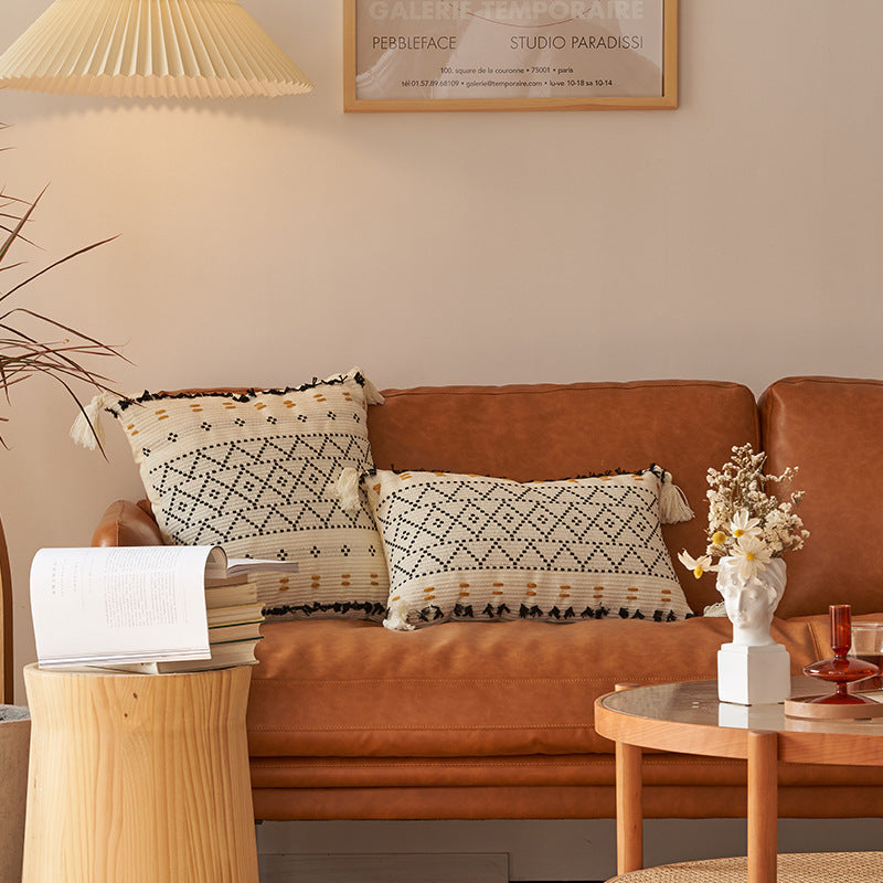 Tassel Plush Pillow