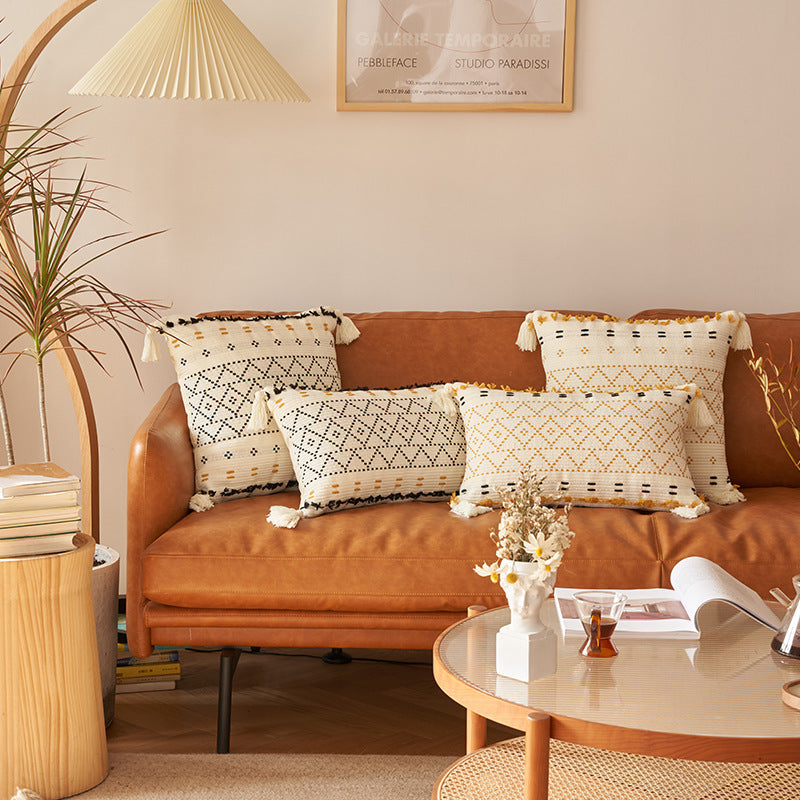 Tassel Plush Pillow