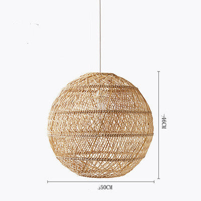 Rattan Chandelier