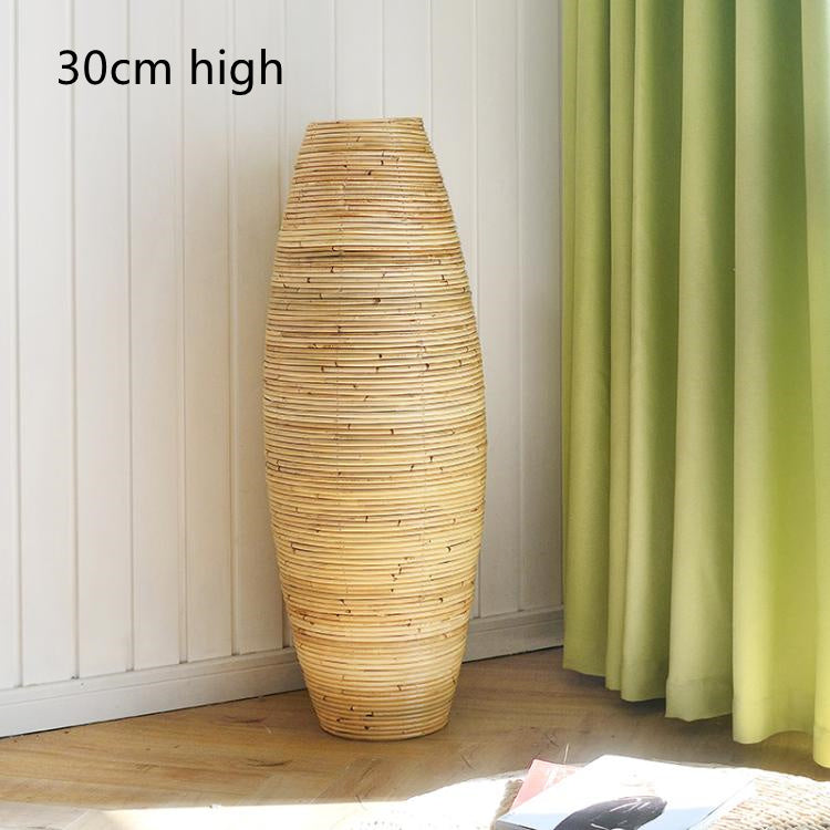 Rattan Vase