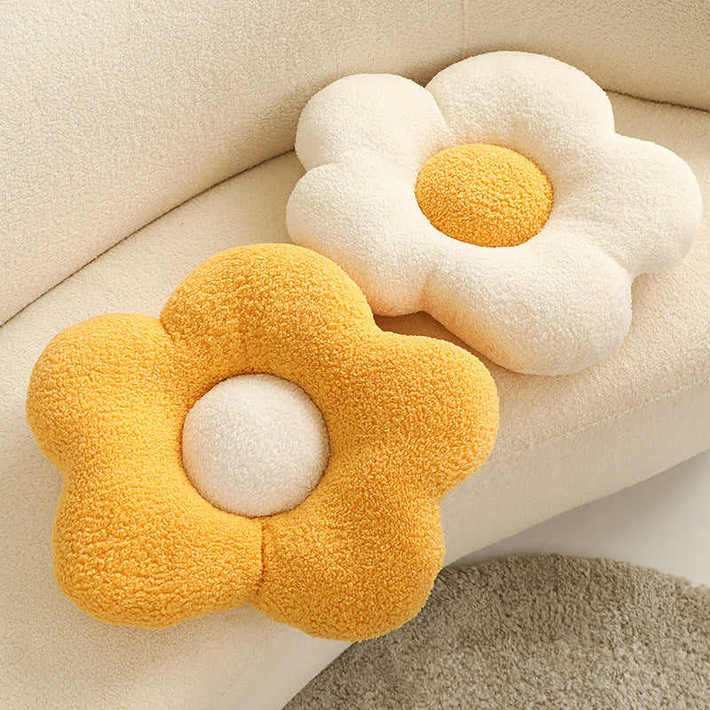 Easy Plush Knotted Donut Flower Pillow