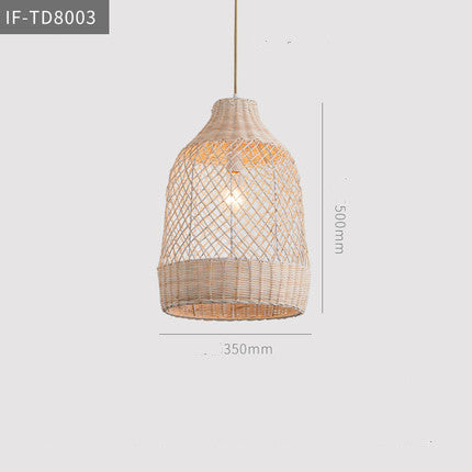 Rattan Chandelier