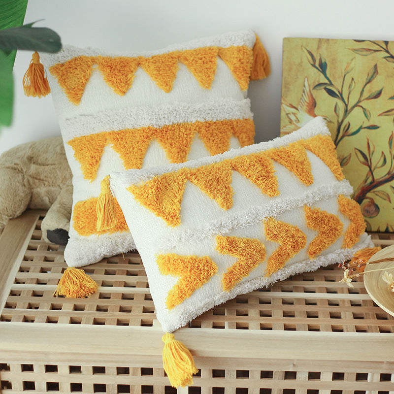 Style modern minimalist pattern waist pillow pillowcase