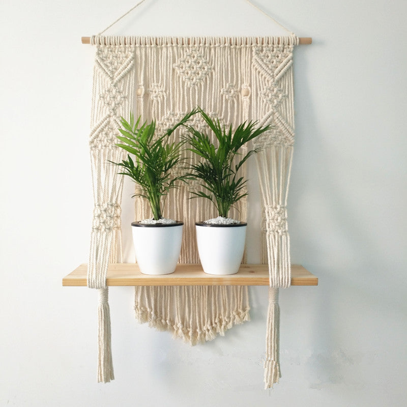 Woven Tassel Tapestry
