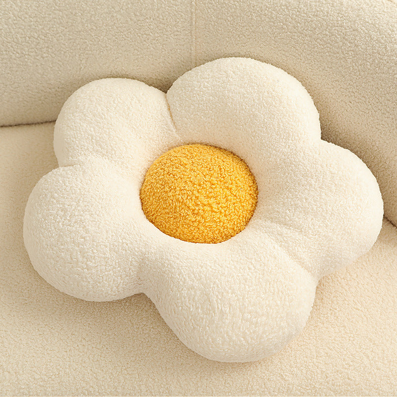Easy Plush Knotted Donut Flower Pillow