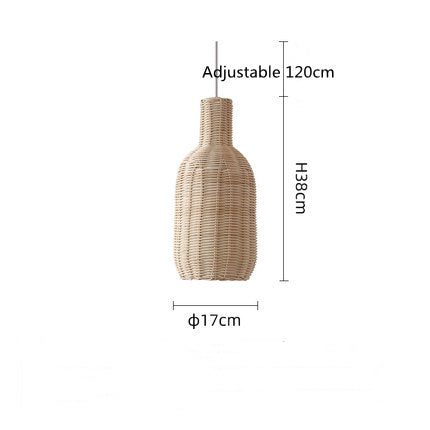 Rattan Chandelier
