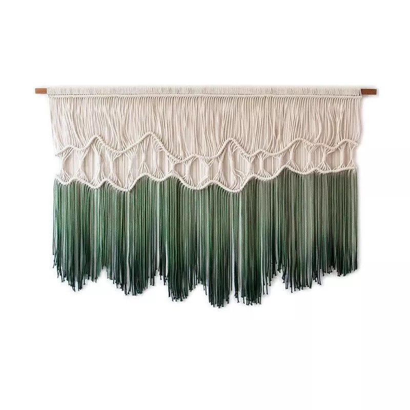 handmade dip dyed tapestry