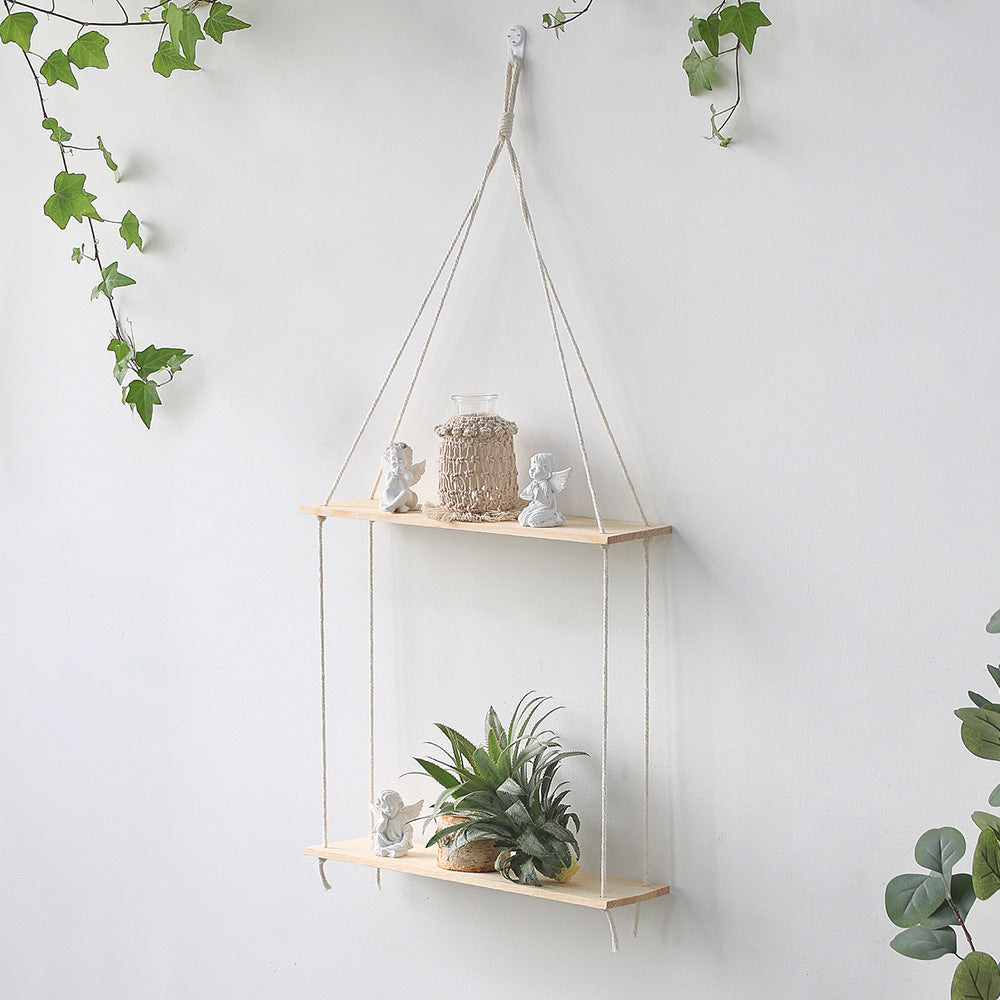 Hand-woven Tapestry Flower Pot Rack