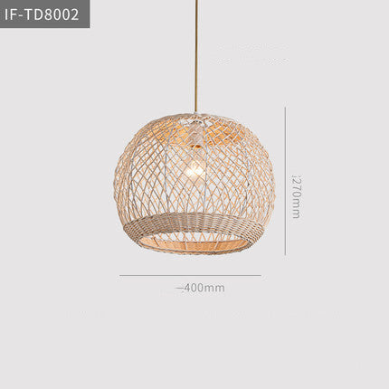 Rattan Chandelier