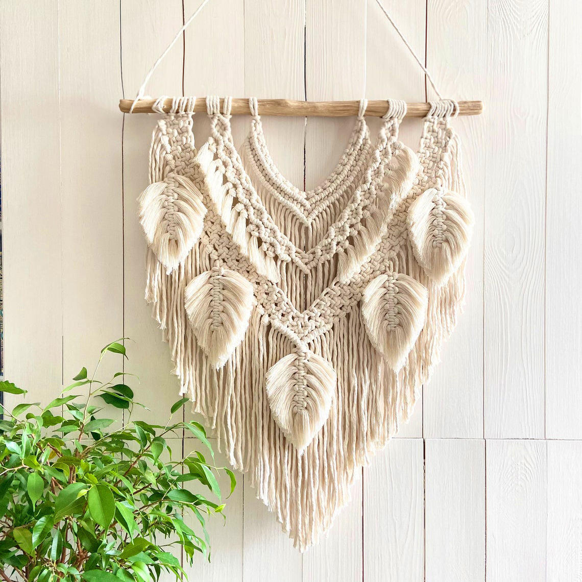 Hand-woven Tassel Tapestry