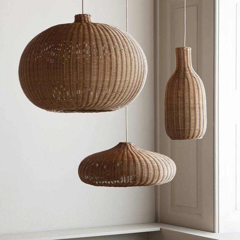 Rattan Chandelier