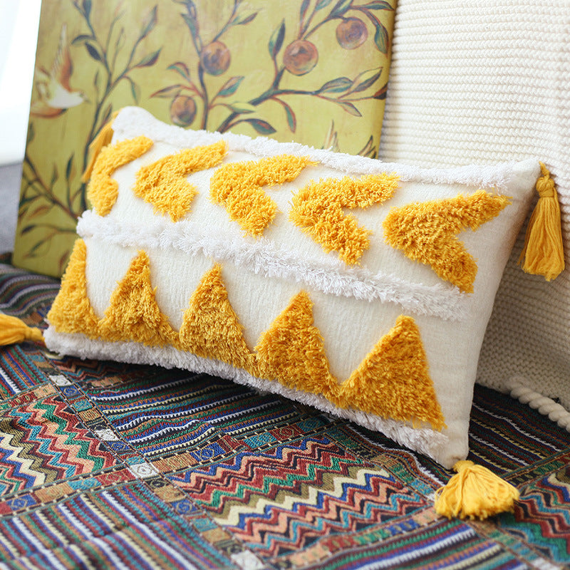 Style modern minimalist pattern waist pillow pillowcase