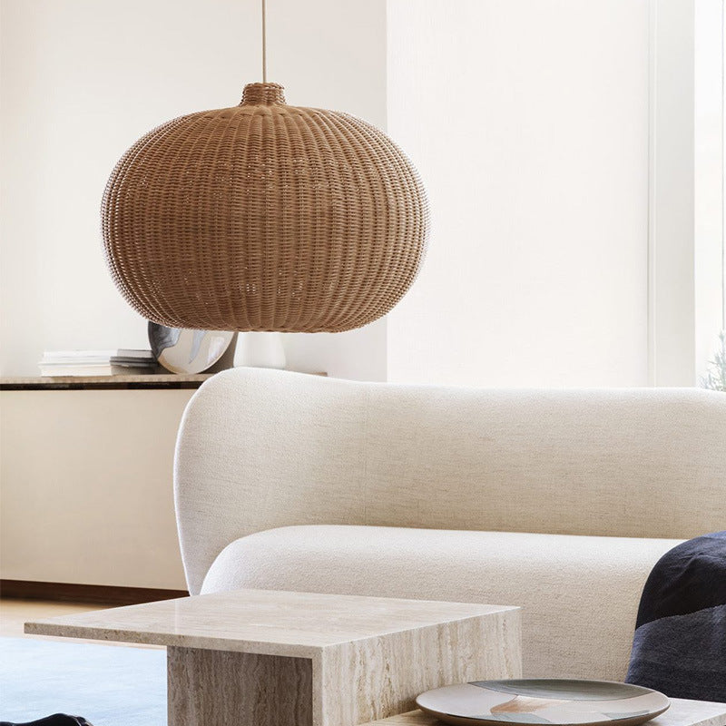 Rattan Chandelier