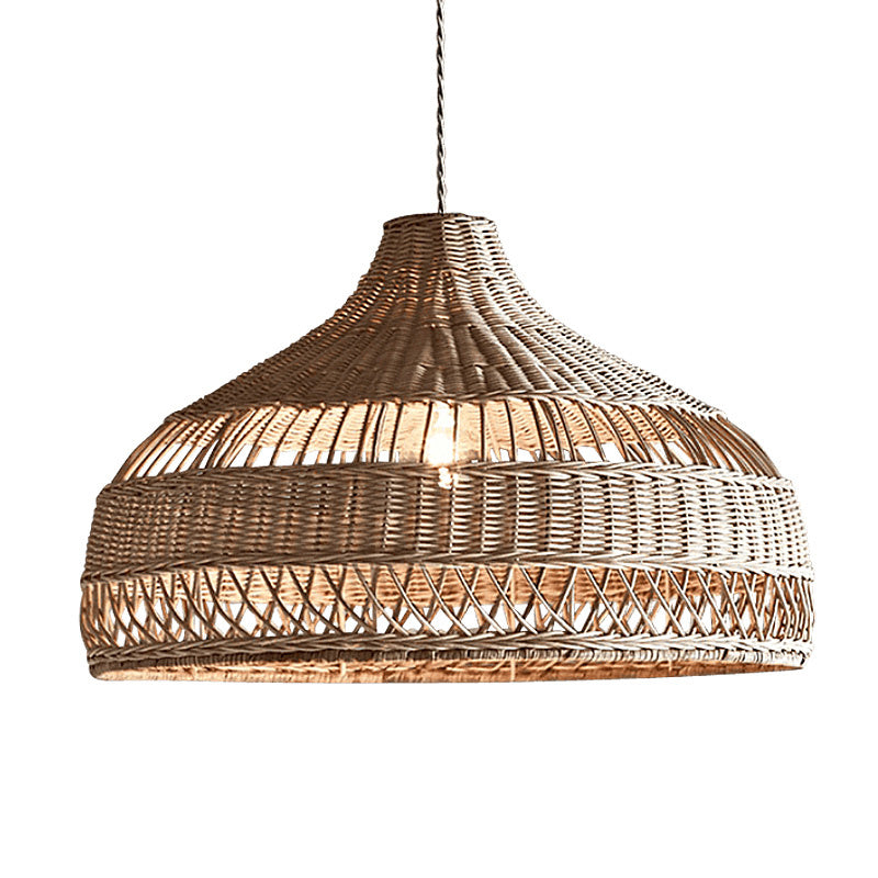 Rattan Chandelier
