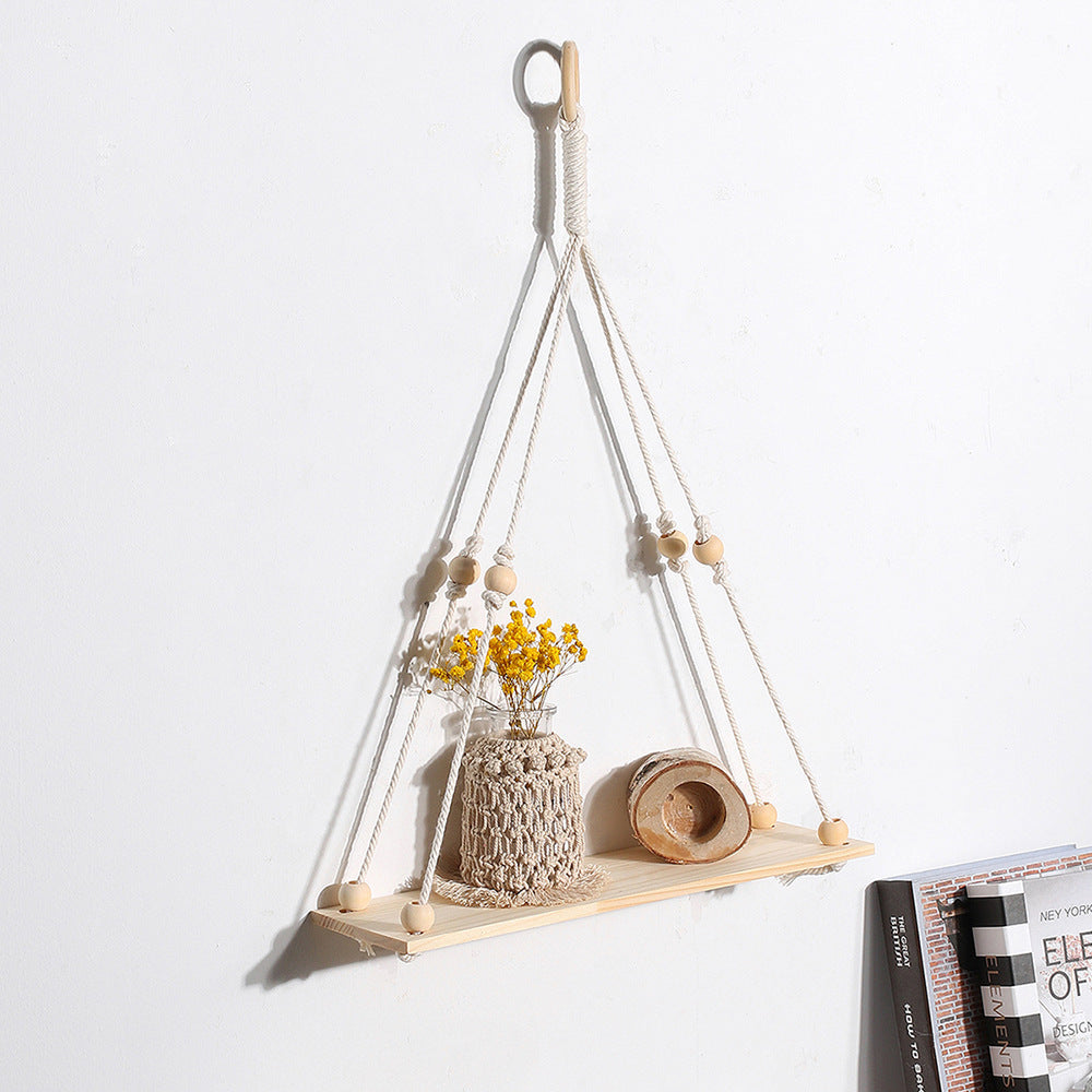 Hand-woven Tapestry Flower Pot Rack