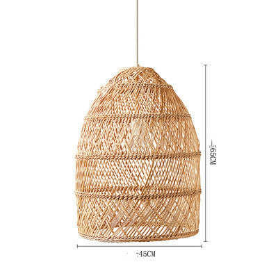 Rattan Chandelier