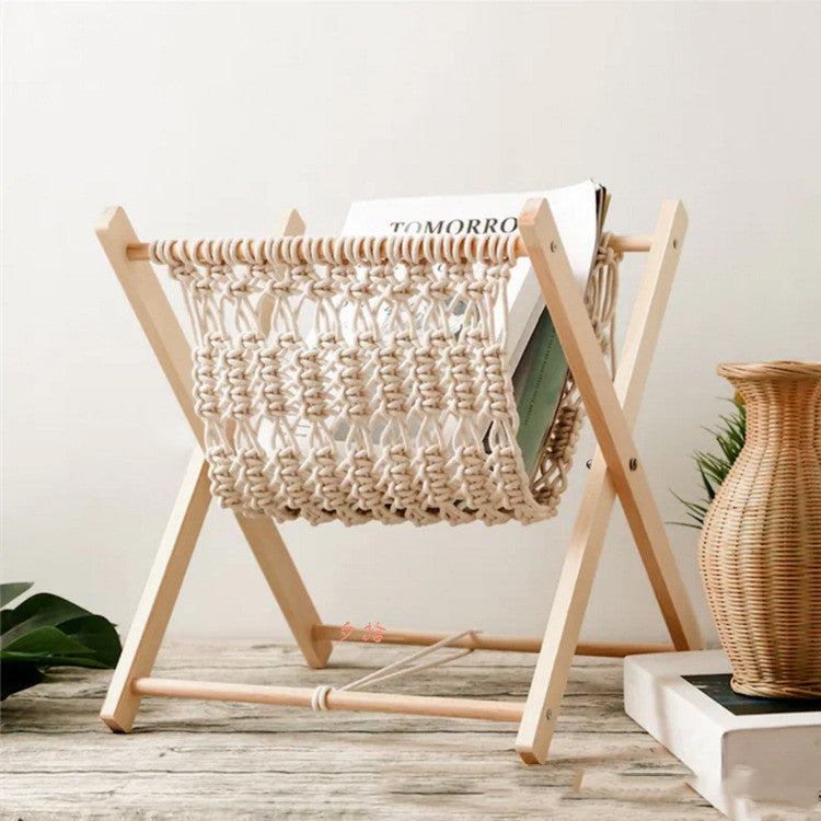 Hand Woven Book Holder
