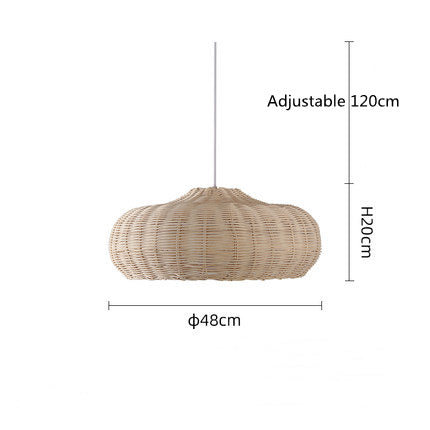 Rattan Chandelier