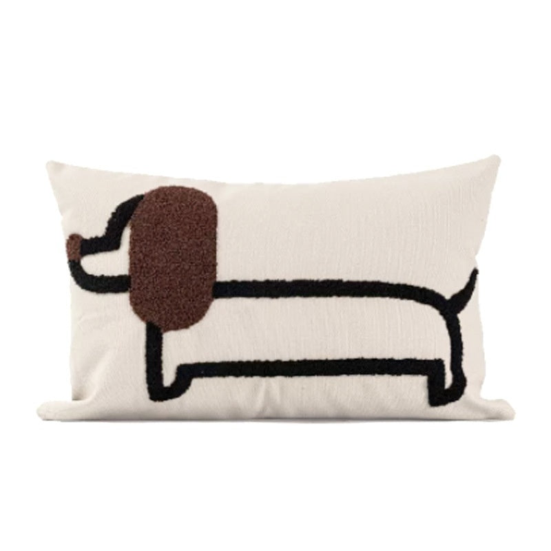 Embroidered pillow