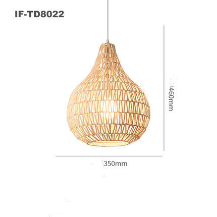 Rattan Chandelier