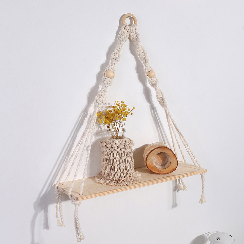 Hand-woven Tapestry Flower Pot Rack