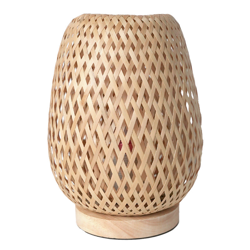 Woven Wooden Lamp