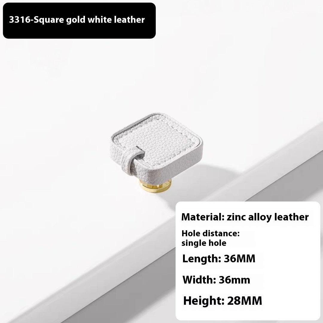 Leather Cabinet Door Handle
