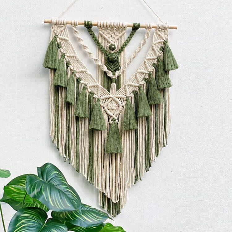 Bohemian Tassels Hand-woven Tapestry